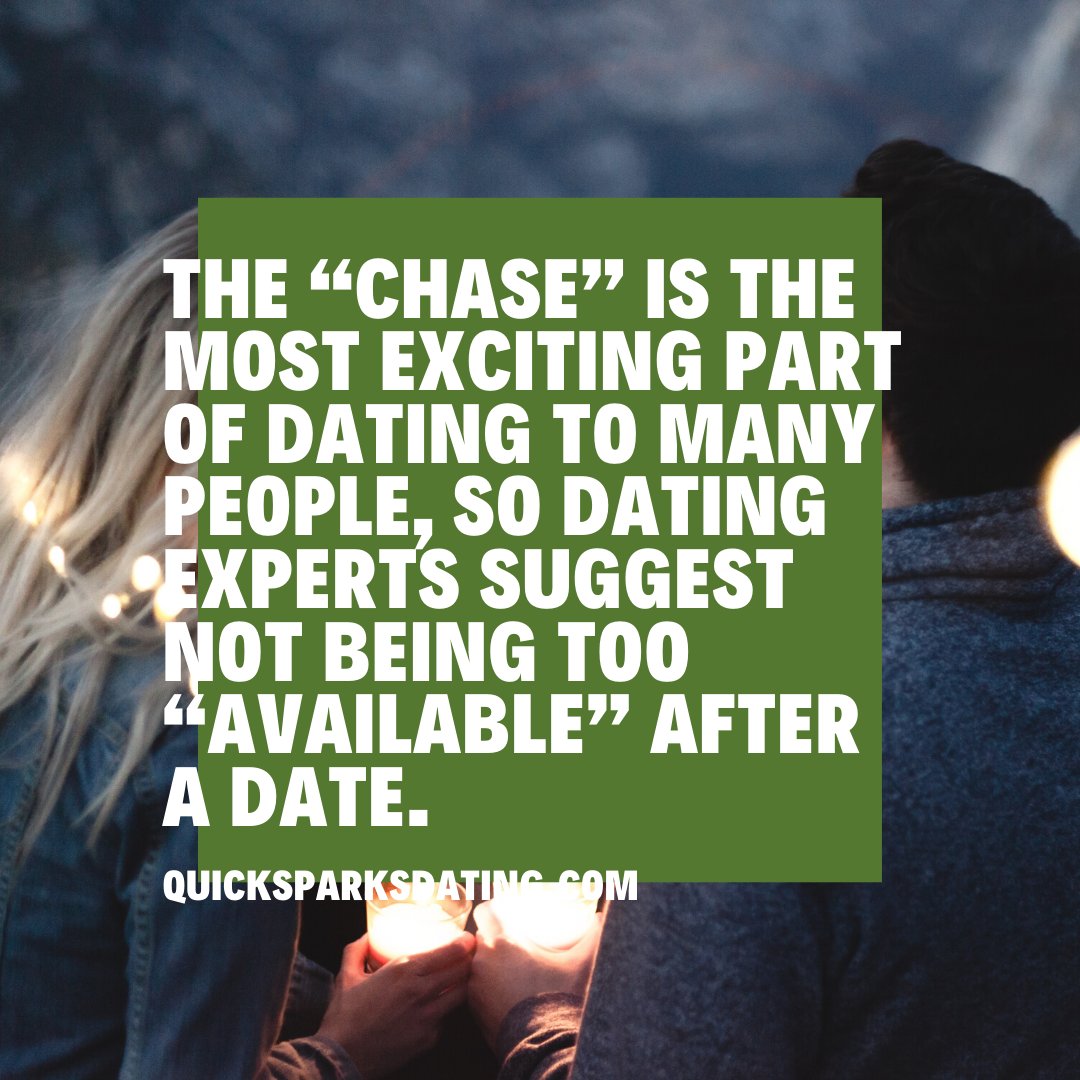 Fact: Giving Chase

#quicksparks #speeddating #datingtips #dating #love #relationship