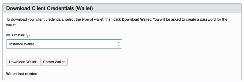 s2solbach's tweet image. Just released better TLS wallet control on #oraclecloud #oracledatabase #oracleautonomous serverless... (Rotate Wallet & Download Instance or Regional Wallets)