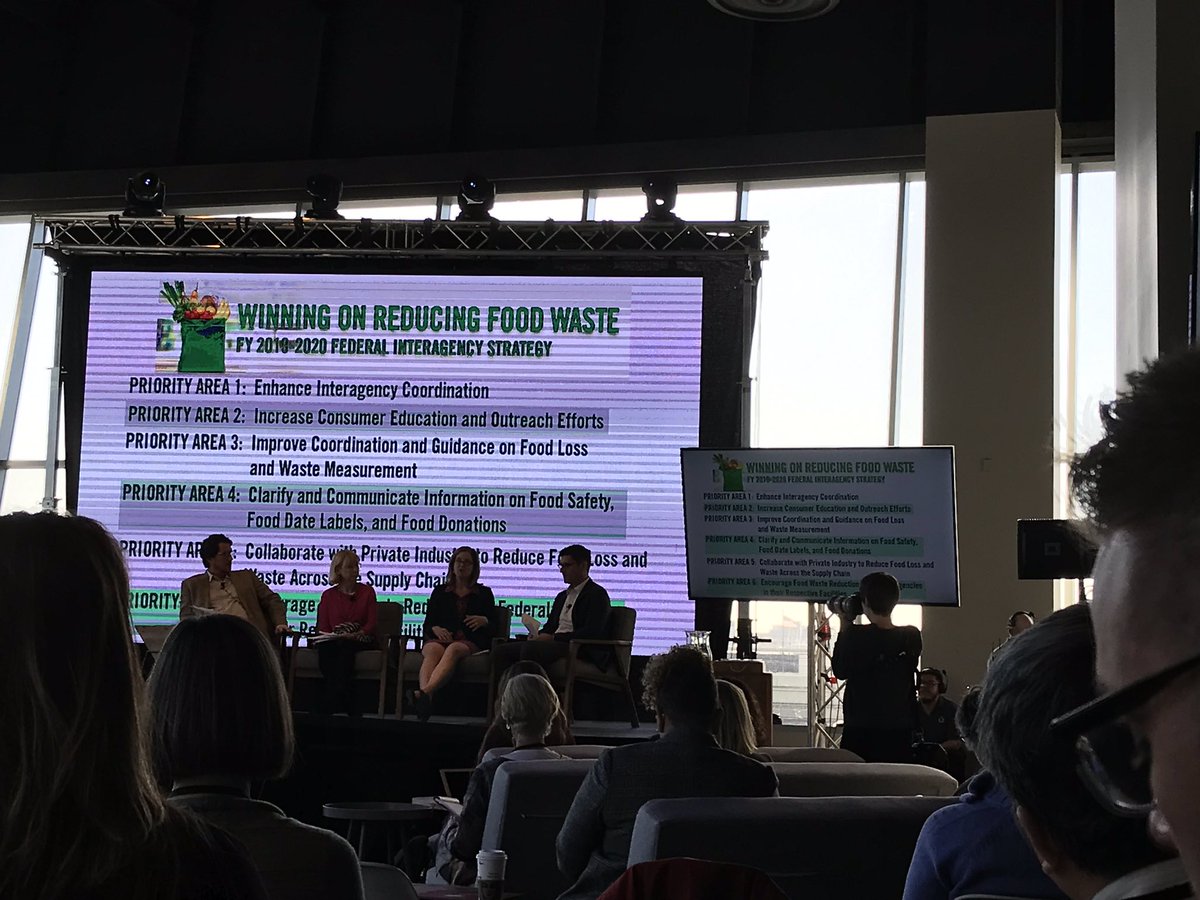 VJABrown's tweet photo. Great to see interagency collaboration on #foodwaste with the @EPA , @USDA , and @US_FDA at #FoodWasteSummit19 https://t.co/IpM0SHVjq4