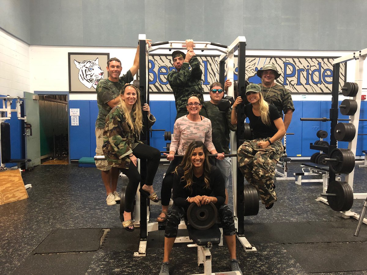 Make time, not excuses. <a href="/Blake_Principal/">Ms. Snead</a> <a href="/BlakeSGA/">Blake SGA</a>  #camoday #spiritweek #homecoming2019