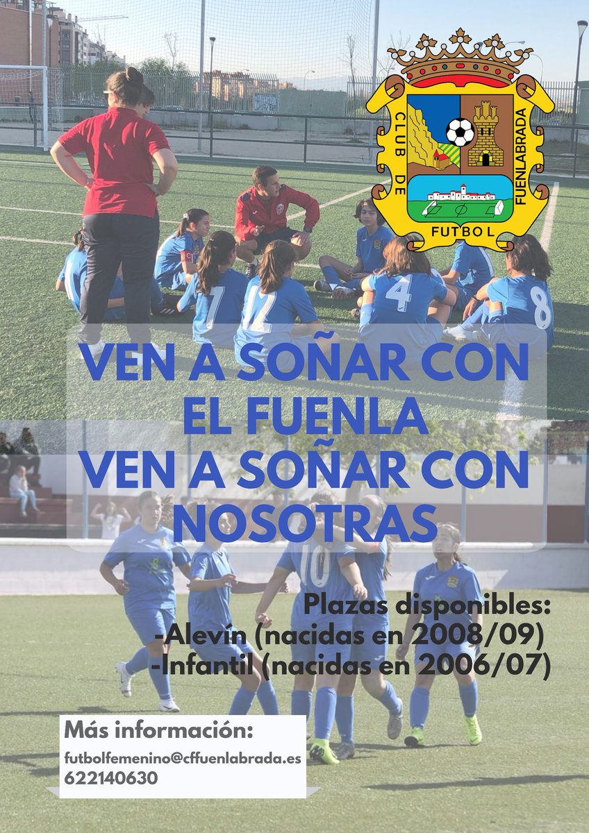 bertodiaz97's tweet photo. ¡Las niñas también juegan al fútbol!
Gracias al @elchiringuitotv por la invitación. Pido un RT a todo el que lo vea para que desde el @CFuenlabradaSAD podamos seguir creciendo y apostando por el #FútbolFemenino https://t.co/ZE7heKybS2