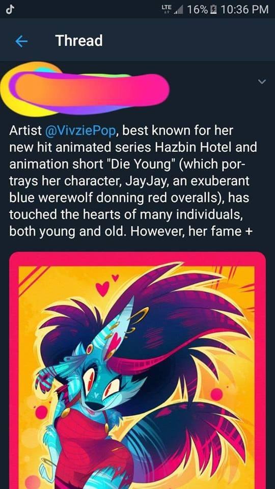 "Vivzie Traced/Stole Designs!"These screenshots are just from a twitter thread, that are using screenshots. The deviantart text in the screenshots that are shown in this screenshot is unreadable. ..That was a mouthful. Anyway, amazing evidence OP!