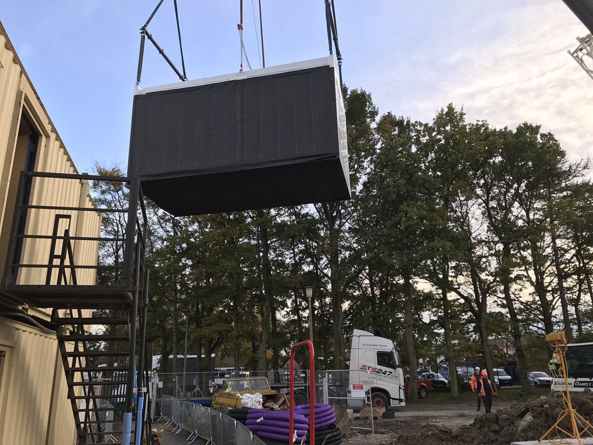 It's a busy half term at Steyning Grammar. The new English block taking shape...