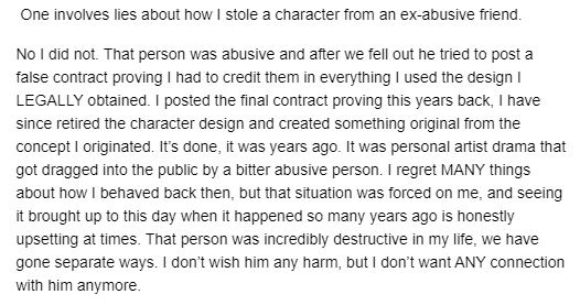 Vivzie also addressed this in her tumblr post. She never stole characters, And She doesn't trace them either. There's a heavy difference between referencing and tracing.