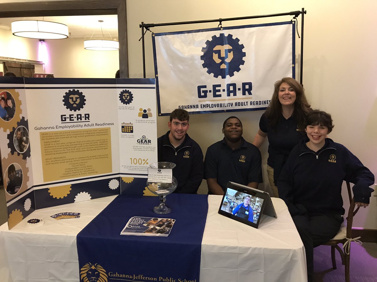 GEAR_garden's tweet photo. GEAR was part of the Chamber of Commerce Business Expo last night!  I’m very proud of these students! October is National Disability Emploment Awareness Month.  How are you celebrating? #NDEAM #employability https://t.co/IJFoksFQIe