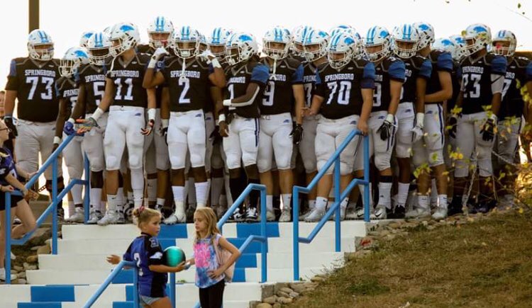 boro_football_'s tweet photo. Elk week. Enough said. Be there Friday @ Centerville for the last game of the regular season! #newblue https://t.co/tNy7MykX9o