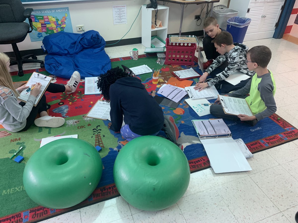 UnlockingEdu's tweet photo. Math Rotations for reviewing decimal operations #101alag https://t.co/DTukAx6rH5