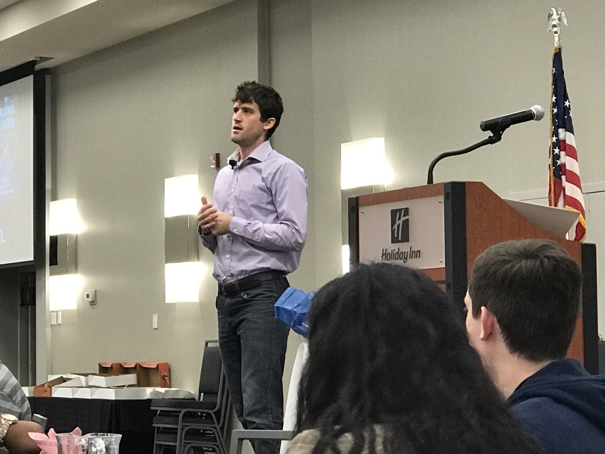 DrTLCH2H's tweet photo. Thank you Andrew Forsthoefel for being our closing keynote speaker at #NASPA4W Regional Conference  #Fargo #ForwardThinkingForwardLeading https://t.co/AFgUZkA9zJ