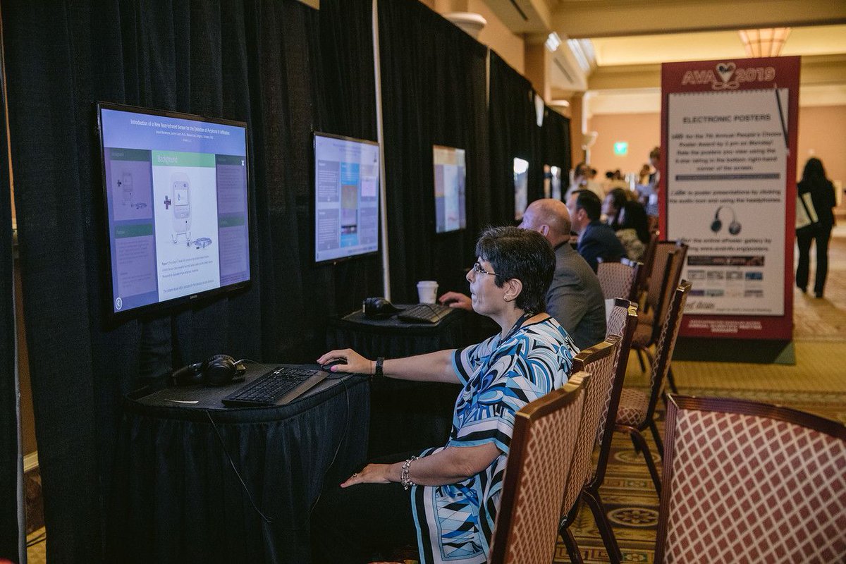 ISaveThatLine's tweet image. The #AVASM19 electronic poster gallery is available on the meeting website! Browse by topic, author and more – the learning continues! bit.ly/2PsLBxJ