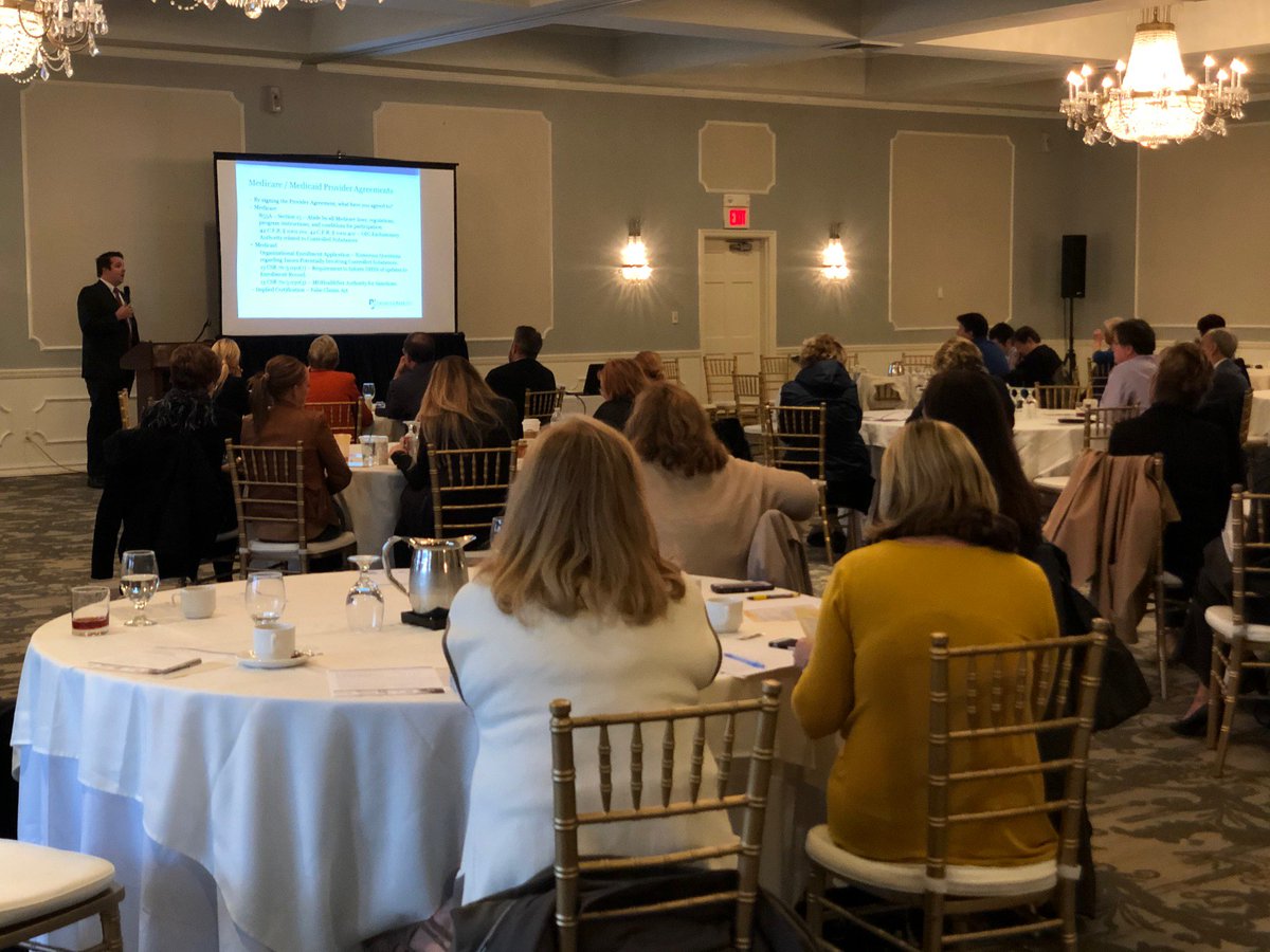 LashlyBaer's tweet photo. Lashly &amp; Baer attorneys Julie Devine and Richard Hill spoke today at the Senior Living Forum on the topic of medical marijuana and the impact on residents and employees of senior living facilities. Contact us about this or other speaking engagement topics. https://t.co/eiow79Whpz https://t.co/dAfhHgTP0k