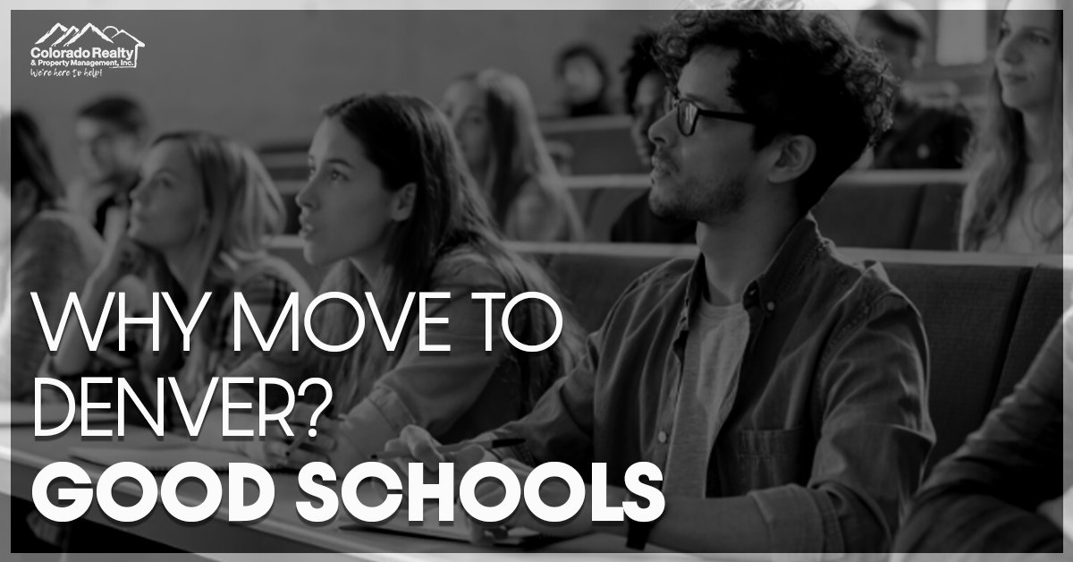 ColoradoRPM's tweet image. Denver is a hub for academia. Whether you are looking to work at a school, have kids in school, or to go to school yourself, there are quite a few highly ranked high schools and universities throughout Denver.
#MoveToDenver #Education #DenverLiving