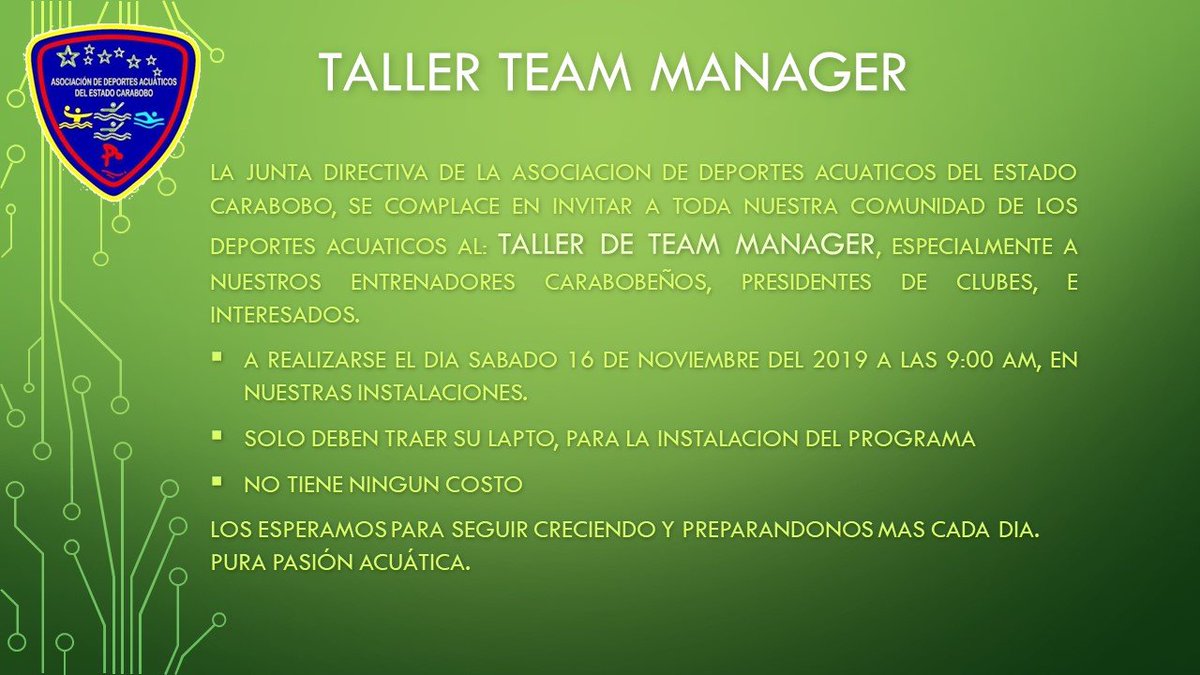 ADACarabobo's tweet photo. Les esperamos... 👍👍👍 https://t.co/udFtDf0BoX