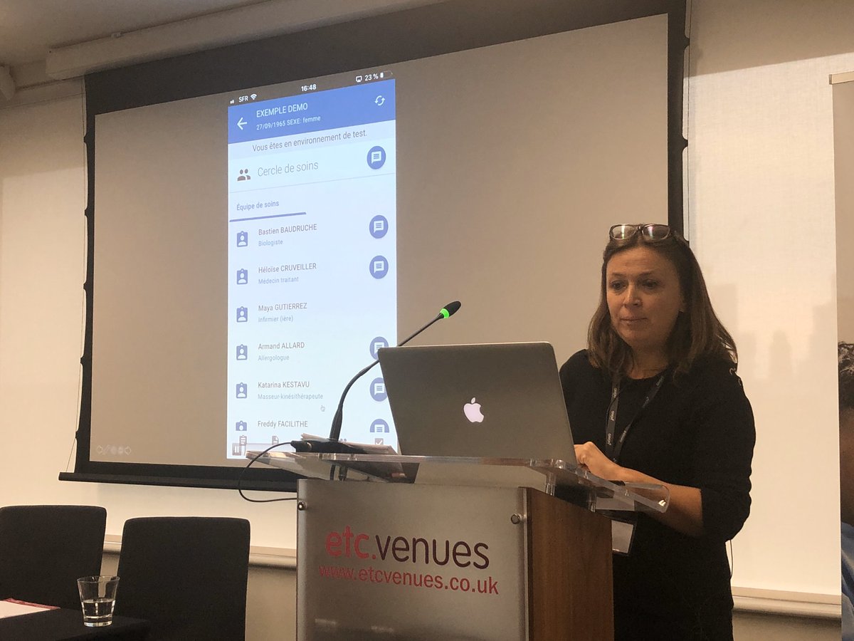 OrionHealthEMEA's tweet photo. The story of how a third party app for clinicians was developed and live within 6 months in Paris utilising data surfaced through APIs with the Orion Health API Manager. True #interoperability in #digitalhealth #OrionCC19 https://t.co/RsvsInxvQh