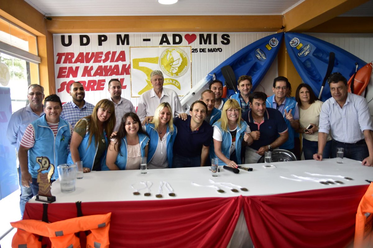 Lanzamiento de la Travesía en Kayak x el Río Uruguay. UDPM rumbo a los 50 años. Siempre junto a los docentes y a sus familias ❤❤❤❤ <a href="/mariluleverberg/">Stella M Leverberg</a> <a href="/udpm_info/">UDPM INFO</a> <a href="/robertoadrian82/">Roberto Adrian</a> <a href="/Gabriel60089242/">Gabriel Vega</a>