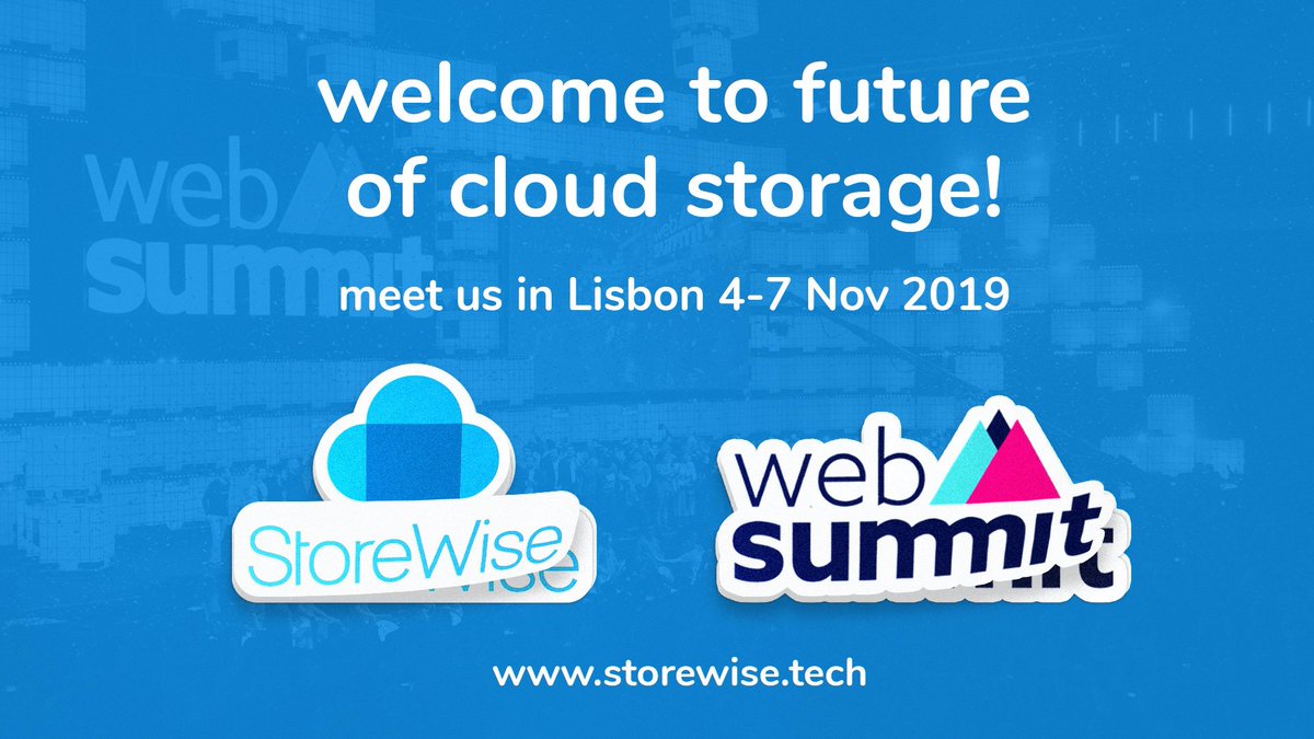 We are super proud and excited to announce that #StoreWise will present at #WebSummit in Lisbon among the world’s most promising #startups ups!
Meet us during the event and visit our booth at FIL on Wednesday 6th.

We are waiting for you!! ✌️