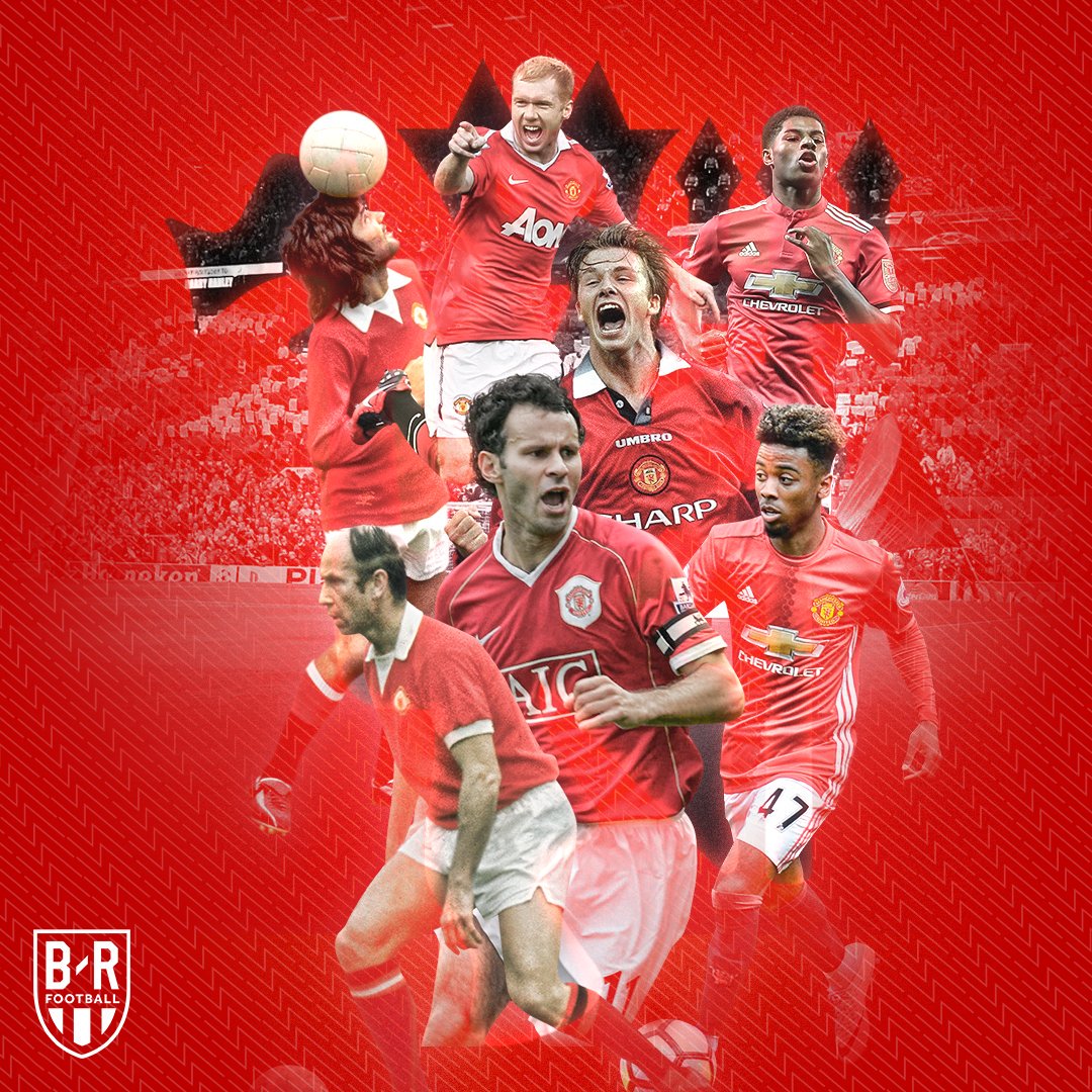 brfootball's tweet photo. Today marks 82 years since @ManUtd started an incredible streak of naming an academy graduate in every matchday squad.

3,990 games and counting 👏 https://t.co/Q5LuCIdrs4