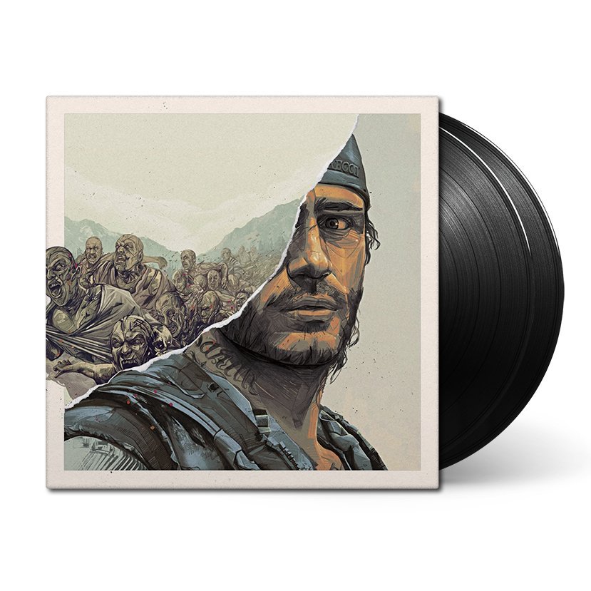 Limited quantities of <a href="/MondoNews/">MONDO</a>'s DAYS GONE 2LP (coloured and black double vinyl) are now up for pre-order in Europe at smarturl.it/blackscreendis… 🧟‍♂️🧟‍♀️