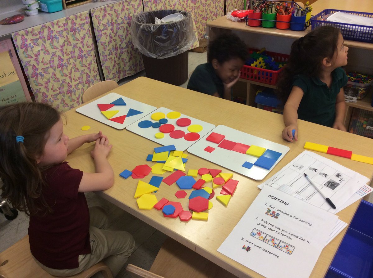 Sorting in PreK 119 #PS 76 learns