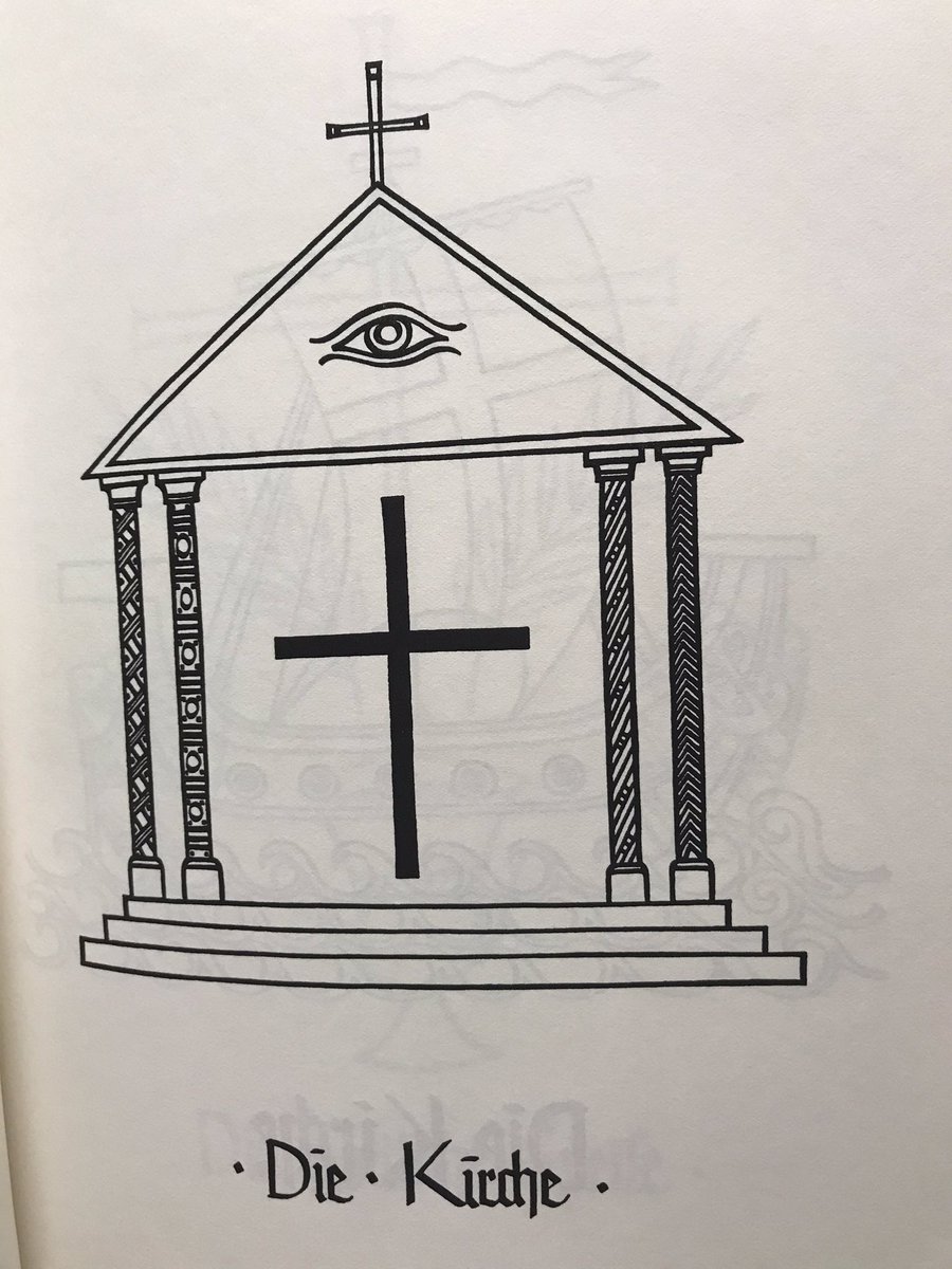 NormalsBooks's tweet image. Fine 1996 #Arion hardback quarto of #ChristianSymbols drawn by #RudolfKoch with the collaboration of #FritzKredel In fine slipcase with 8 page booklet, $60.