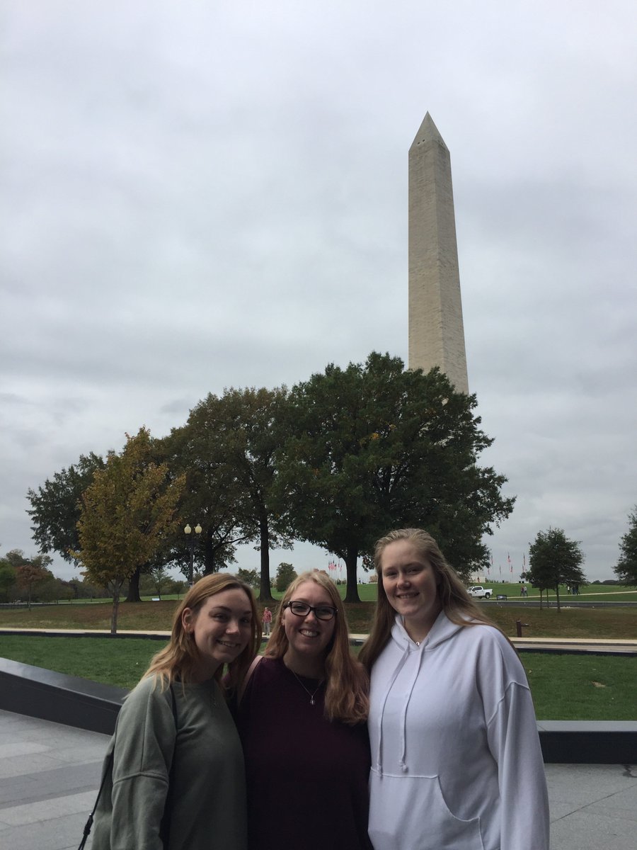 marymounthonors's tweet photo. Students enrolled in Dr. Dewitt's Honors Global Village class spent this morning at the National Museum of African American History and Culture @NMAAHC. How lucky we are to have DC as our classroom! #MPowerU #MarymountHonors https://t.co/jwakneyv7m