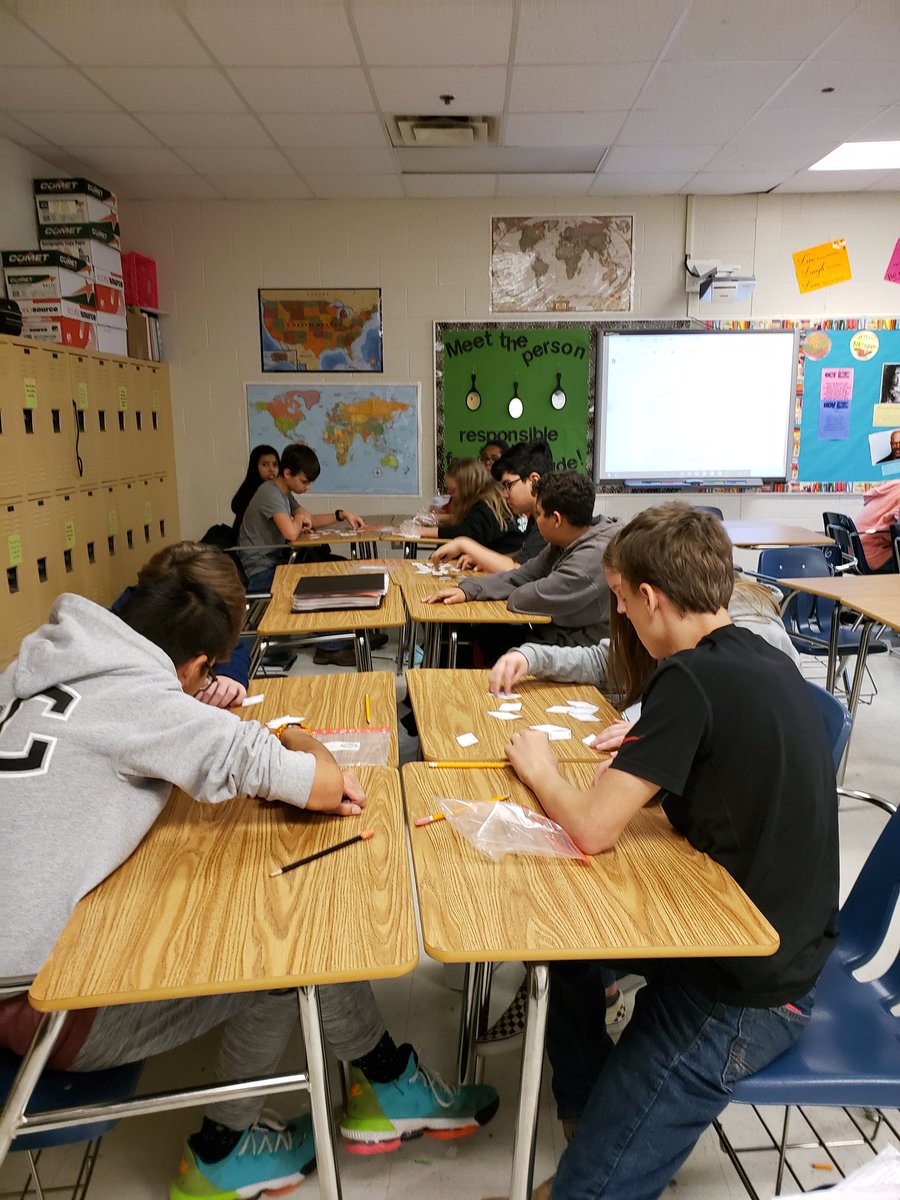 Martin's GA Studies 11th period figuring out history. 
<a href="/CoosaMiddle/">Coosa Middle School</a> 
#EaglesfortheWin