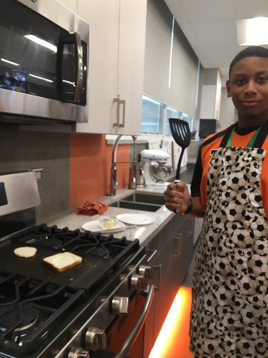 mrs_eschman's tweet photo. Recent culinary fun in orientation class. Toad in a Hole. #werclc # d155inspire #clc_ICW  #Toadinahole https://t.co/GmF6LxHxCR