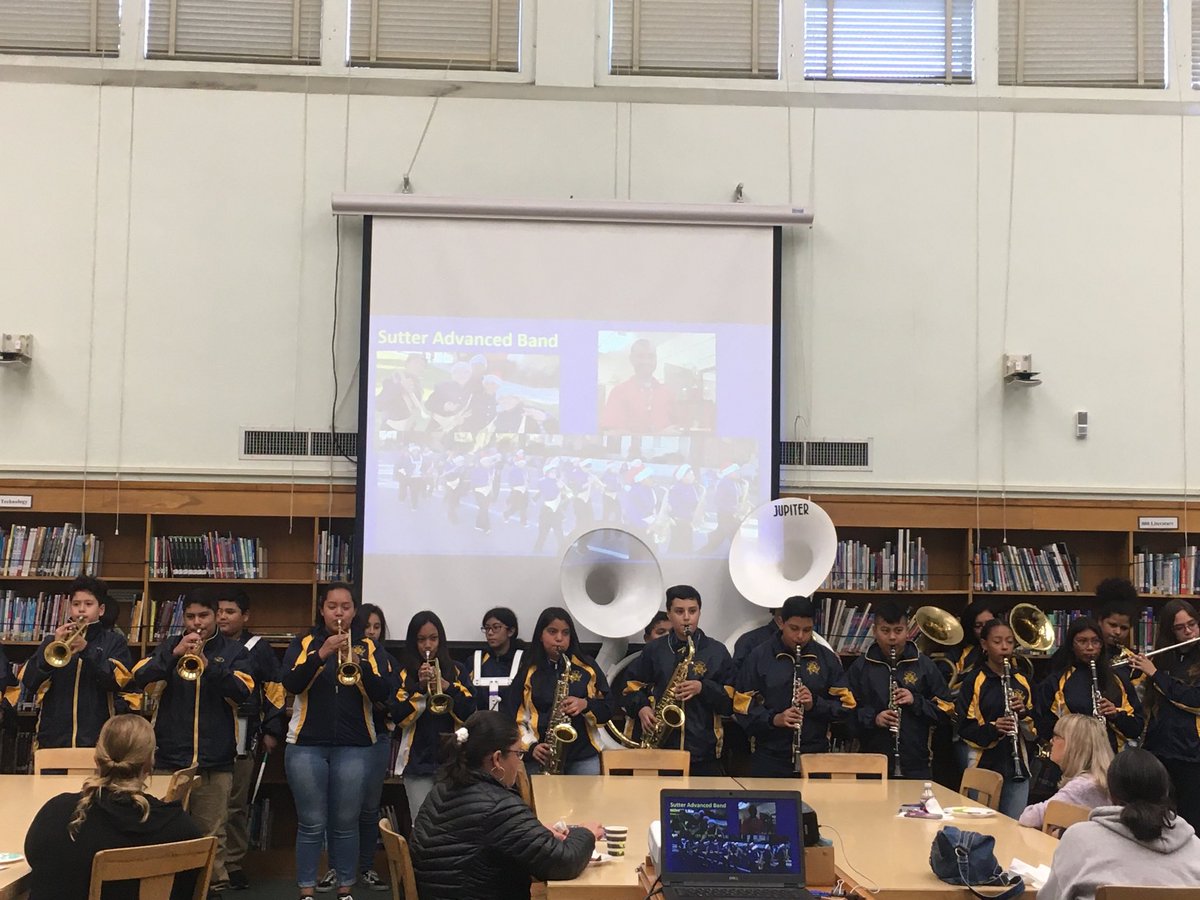 canoga_e's tweet photo. Exploring all Middle School possibilities for our CHAMPION students. There are so many talented students in our schools. @SutterMS_LAUSD @NBerghoudian @canoga_Park E.S. https://t.co/oDU3v5D1ih