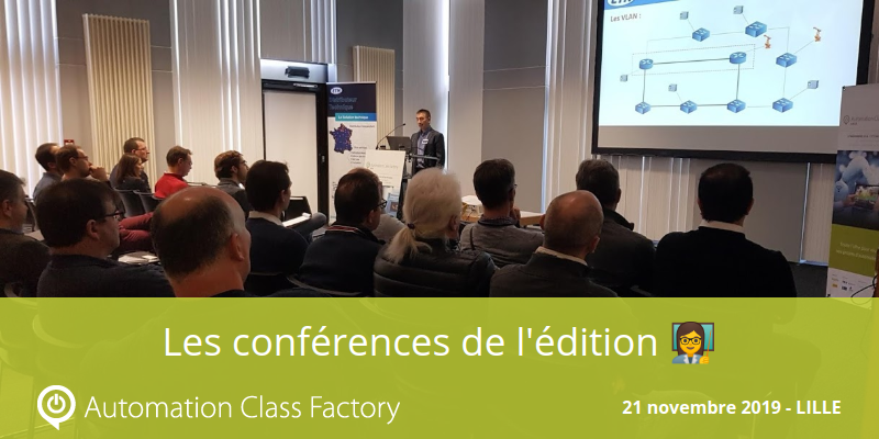 ACF_evenement's tweet photo. #Conférences à #AutomationClassFactory Lille ⏬
👉 @schneiderelecfr : Smart Data, fondation de la Smart Factory ;
👉 @TesseractSolu : l’intégration d’un robot collaboratif ;
👉 @Jalgosteam : maintenance prédictive Usine 4.0 ;
👉 @TURCKBANNERSA : IO-Link, brique de l’industrie 4.0 https://t.co/2UOSqwN9s9