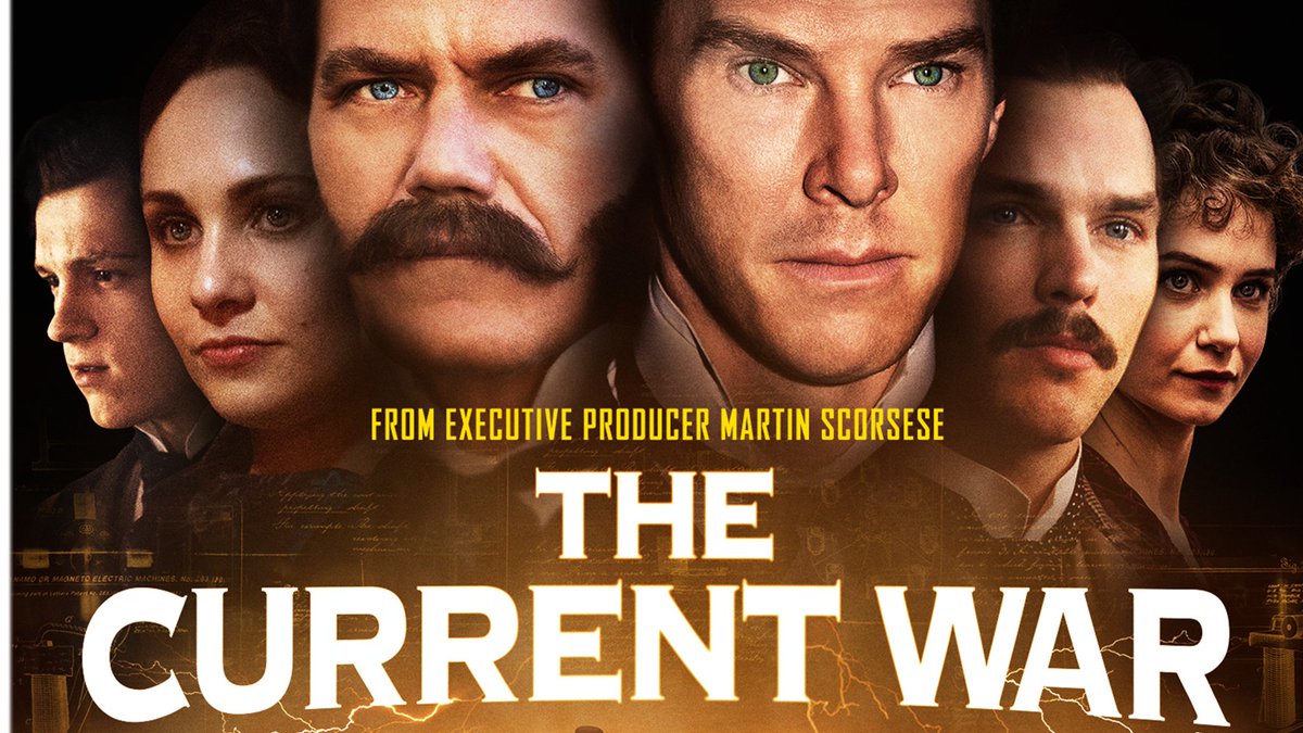TheCurrentWarUK's tweet photo. #TheCurrentWar 💡 - will be available to own on Bluray, DVD and Digital on November 18th. Pre-Order your copy now! https://t.co/qHfTnSXoi8 https://t.co/nR0KBCAWEO