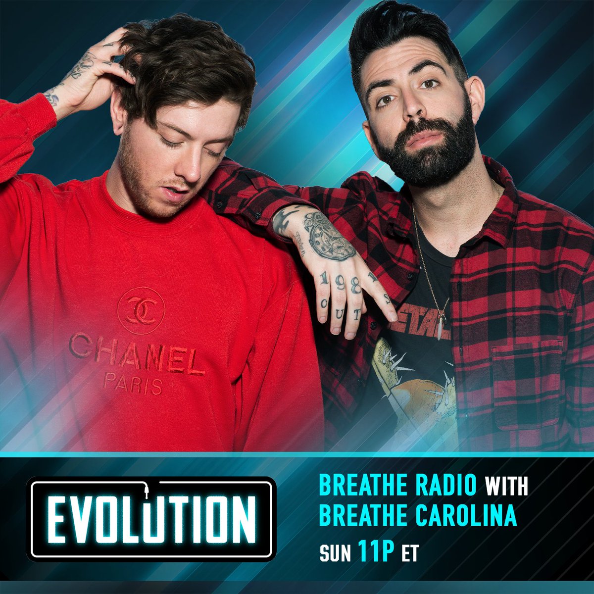 EvolutionRadio's tweet photo. Tune in to #BreatheRadio with @BreatheCarolina right now!
https://t.co/rClYeQVLDp https://t.co/VtRLmD9M4g