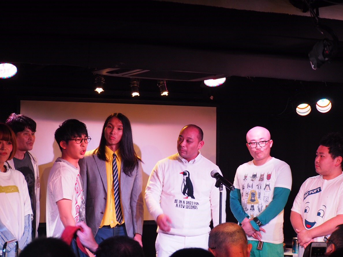OGE00000's tweet photo. 11/1の #OGE オールナイトライブにトム・ブラウンさんがネタ披露することが決定！

昨年のM-1決勝前にも登場、その後は電話での出演などありましたが、今回は漫才を披露してくださります！

映画のお仕事も増えてきたとむぶぅを観に来てください！ https://t.co/yvSLnoHeGI