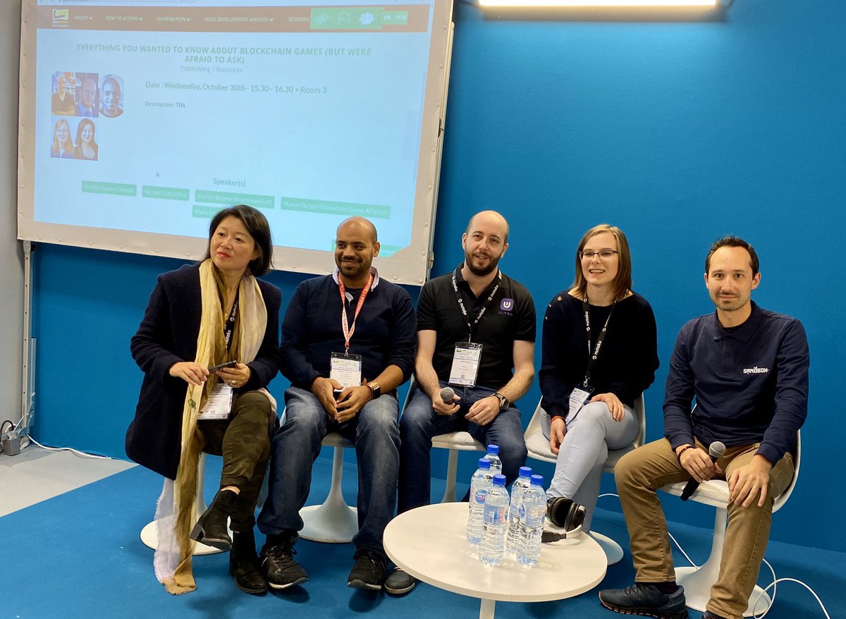 borgetsebastien's tweet photo. 👏 One more successful blockchain gaming panel thanks to our great rooster of speakers @BGameAlliance @B2Expand @ultra_io @EverdreamSoft @TheSandboxGame. Good questions from the audience. Thanks @GameConnection 🇫🇷 for hosting us 

#DigitalOwnership #NFTs #Play2earn #Paid2Play https://t.co/7g1jKUS7EU