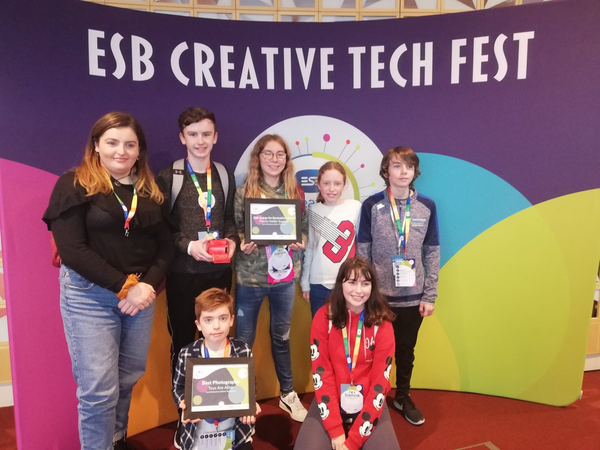 Huge congratulations to all of our Techspace crew who worked hard over the summer months to submit entries for the Creative Tech Fest. The effort paid off with 3 winners and several shortlisted #esbctf <a href="/MonaghanCoCo/">Monaghan County Council</a>