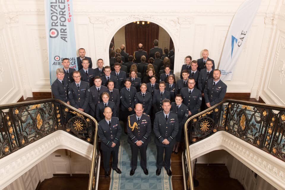 RAFCA Sprint and Marathon Team attended the 2019 RAF Sports Awards at Halton. Shortlisted into the final 3 for RAF Sports Team of the Year. Congratulations to Women’s Rugby, the category winners.
#rafcanoeing #canoesprintracing #noordinaryjob <a href="/RAFHalton/">RAF Halton</a>