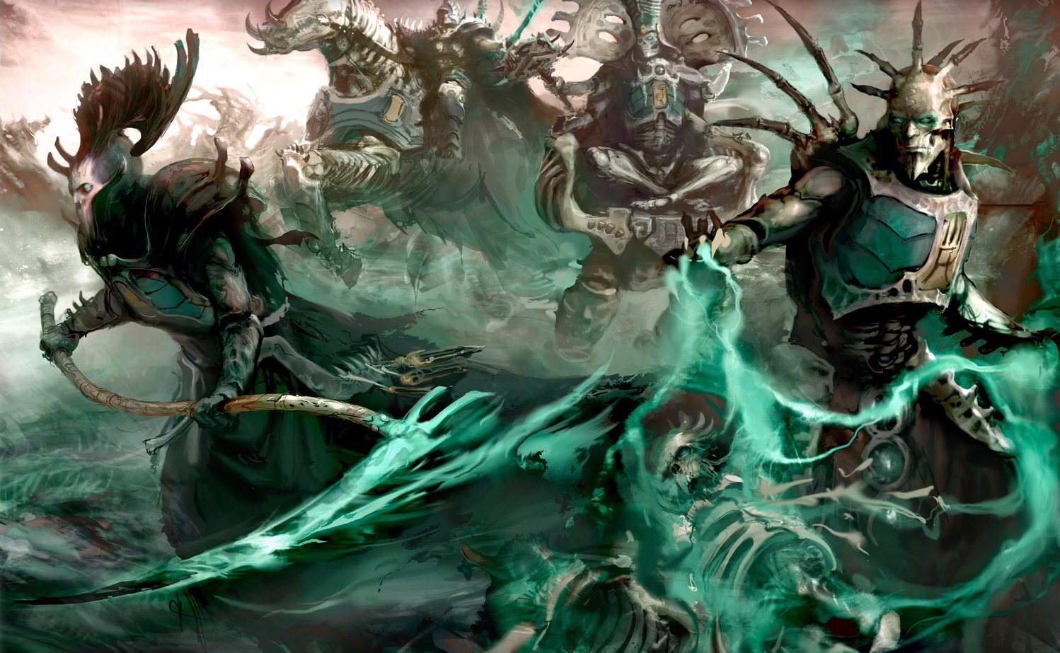 Оссиархи age of Sigmar Art