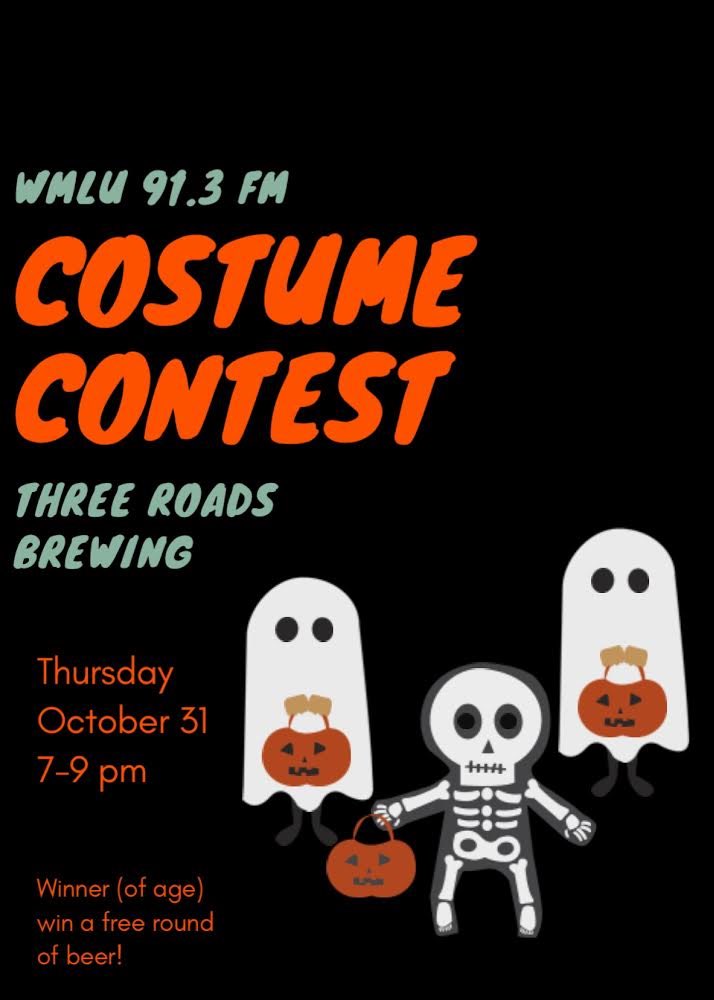 Check our updated schedule at threeroadsbrewery.com