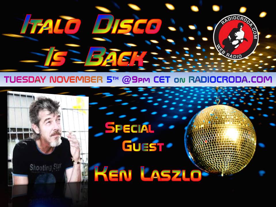 EurotixOfficial's tweet photo. This is cool! Our song "When You Go (Remix)" will played on November 5 at "Italo Disco Is Back". What an honour to be played in the same show as italo disco legend @KenLaszlo.
Check it out if you can!
#Eurotix #KenLaszlo #italodisco #synthpop https://t.co/Dw28f8egZx