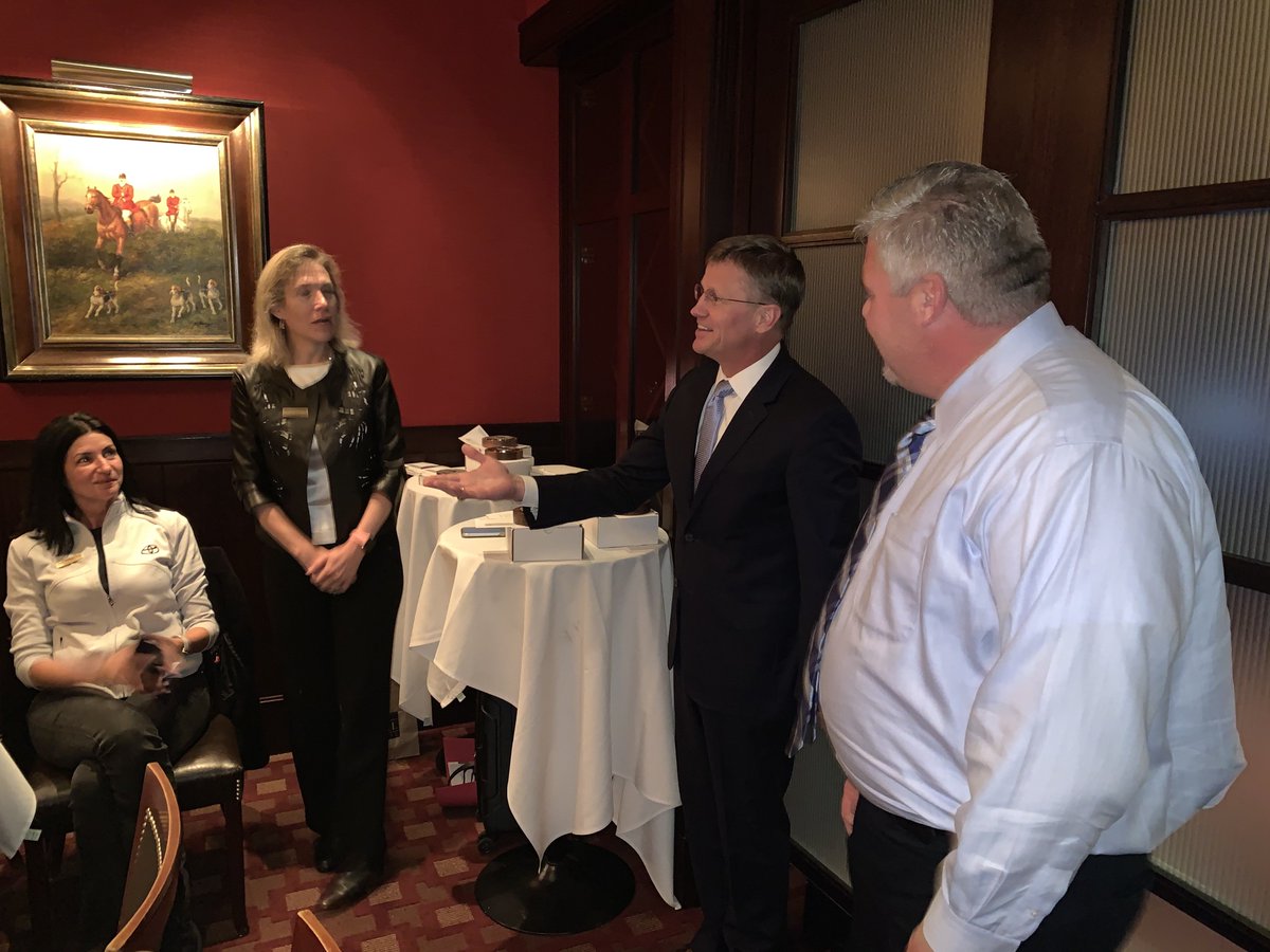 KampmannAbigail's tweet photo. We had a lovely lunch at Capital Grill in Memphis, TN on October 22 to celebrate our Principle Auto Pinnacle Award Winners at Principle Toyota. It was a pleasure to get to honor their achievements in this way. https://t.co/nTdcTM1FpK