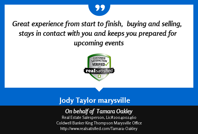 tammyoakley's tweet photo. I’m sincerely honored by clients like this. https://t.co/2rXLT6sWnV via @realsatisfied https://t.co/rTovTme8iO