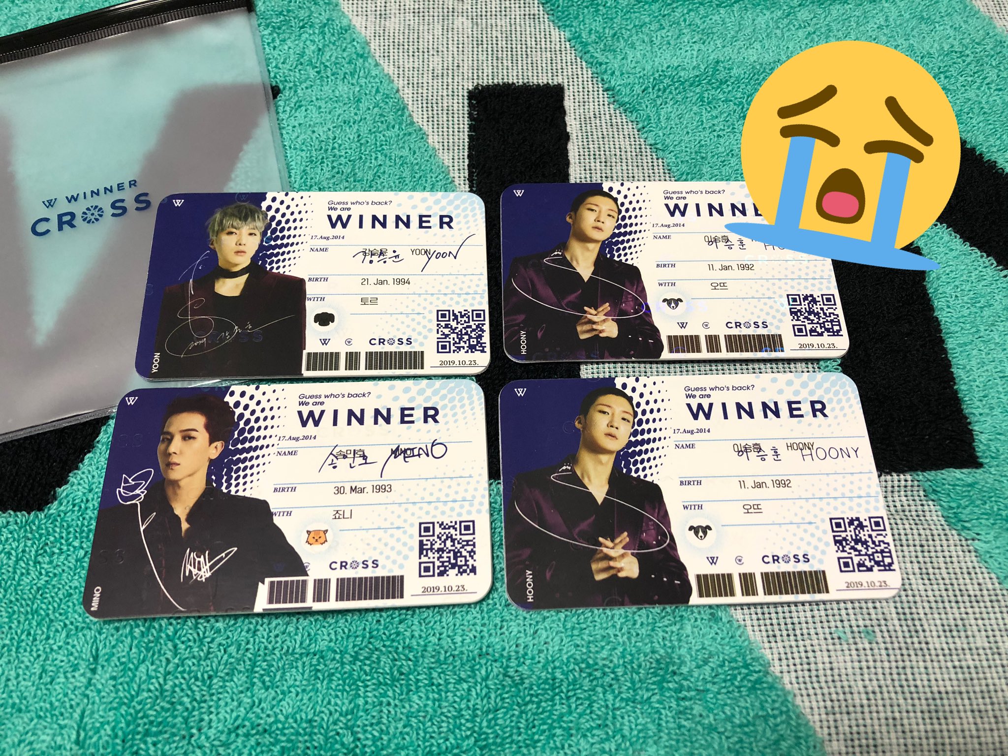 WINNER 韓国FC限定 トレカ ソウルコン ミノ ENHYPEN ソウルコン コヤン FC限定 トレカ WTL コンプ - メルカリ