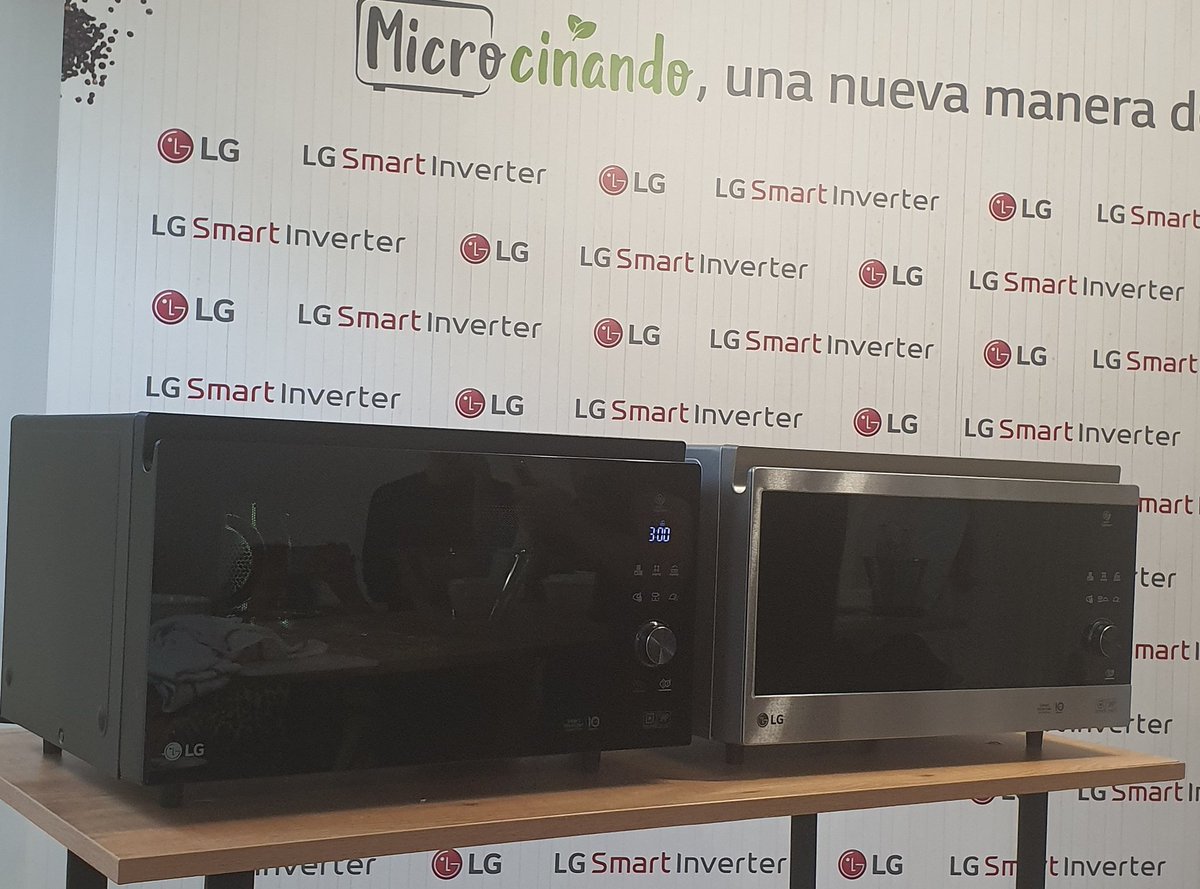 hernandezeat's tweet photo. Mi sueño hecho realidad: microondas que cocinan más rápido y reducen un 72% la grasa de los alimentos. Los #LGSmartInverter son un inventazo de @lgespana y además con recetarios fitness! 😍 https://t.co/Ke2rClAW3t