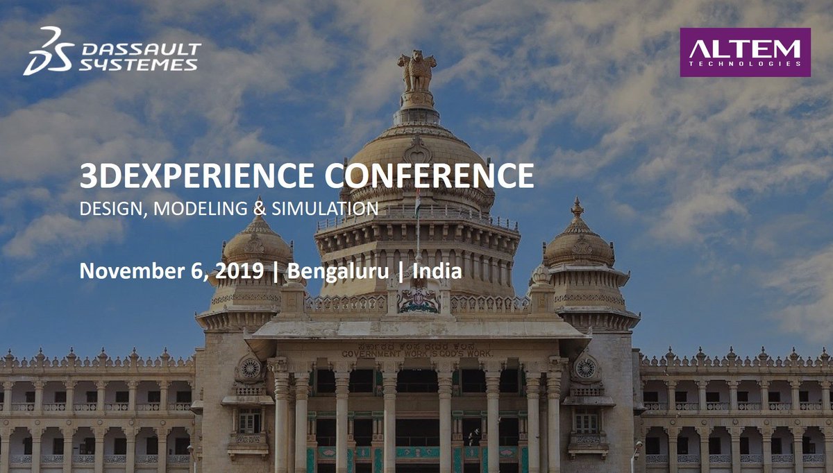 iALTEM's tweet image. Join us to explore engineering excellence for topology optimization that generates optimal #design concepts while respecting functional requirements and specifications. Register Now - bit.ly/35IeTOK

#3DEXPERIENCE #MODSIM19