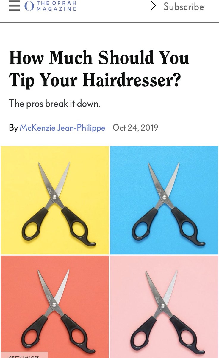 Miko Branch On Twitter How Much Should You Tip You Hairstylist