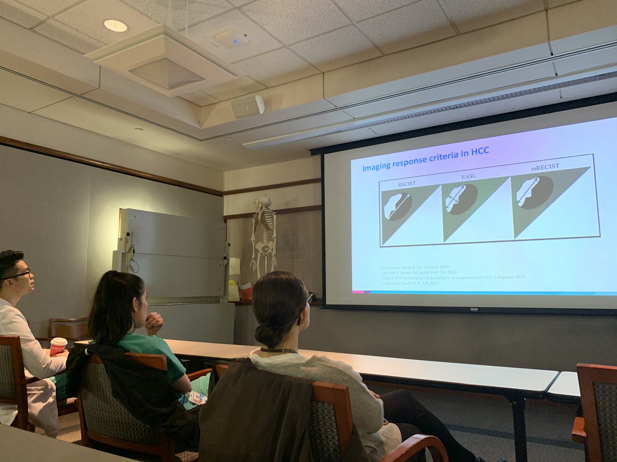 MountSinaiIR's tweet photo. LIVE @MountSinaiIR Wednesday #IRad didactics!
“Imaging Response to Local Regional Therapy: mRECIST and beyond” - Dr. Bachir Taouli
#HCC #OctoberIs4Livers #LiverCancerAwarenessMonth #mRECIST #MedEd https://t.co/mrmO31ACc0