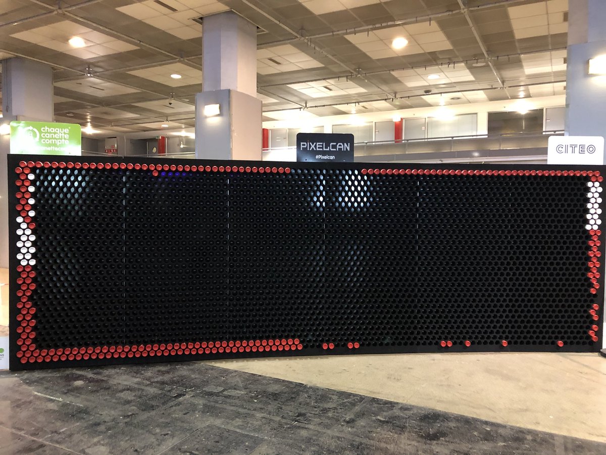 GGstories's tweet image. Toi aussi, participe au challenge #PixelCan durant la #PGW en recyclant ta canette Coca-Cola pour constituer une magnifique mosaïque ! 😁