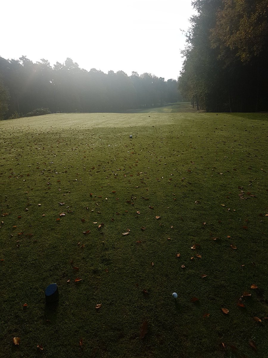 Cornishdave1980's tweet photo. Love being first off the tee for some millionaire's Autumn golf #emptycourse #lushgreen #quiettime #mindfulness #winterscoming #golflife https://t.co/LwaCZQeffE