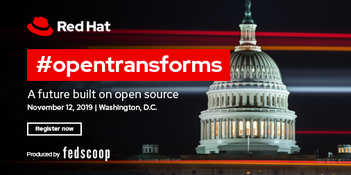 sysdig's tweet photo. We're thrilled to be a Diamond sponsor at this year's @RedHatGov Symposium on 11/12 in #Washington DC! Make sure to stop by our booth in the partner pavilion to see how @sysdig provides cyber defense for #cloud-native environments. https://t.co/JXNtsBDJ22 #RHGov19 https://t.co/7mBhq6sHp9