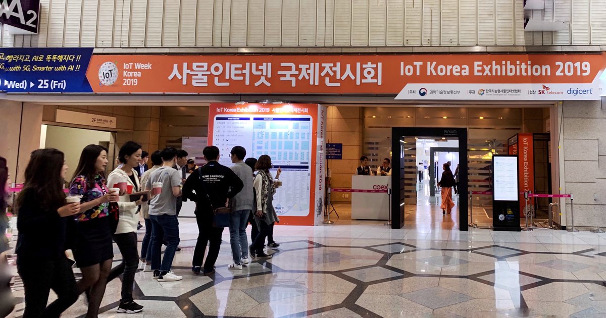 fpt_software's tweet photo. A great pleasure to join IoT Korea Exhibition 2019, one of the biggest technology events in Korea to display our #IoT services and digital solutions #akaminds, #akaBot.
To learn more about our digital solutions, visit: https://t.co/IexOjGASlG https://t.co/TjfV5TjE1a