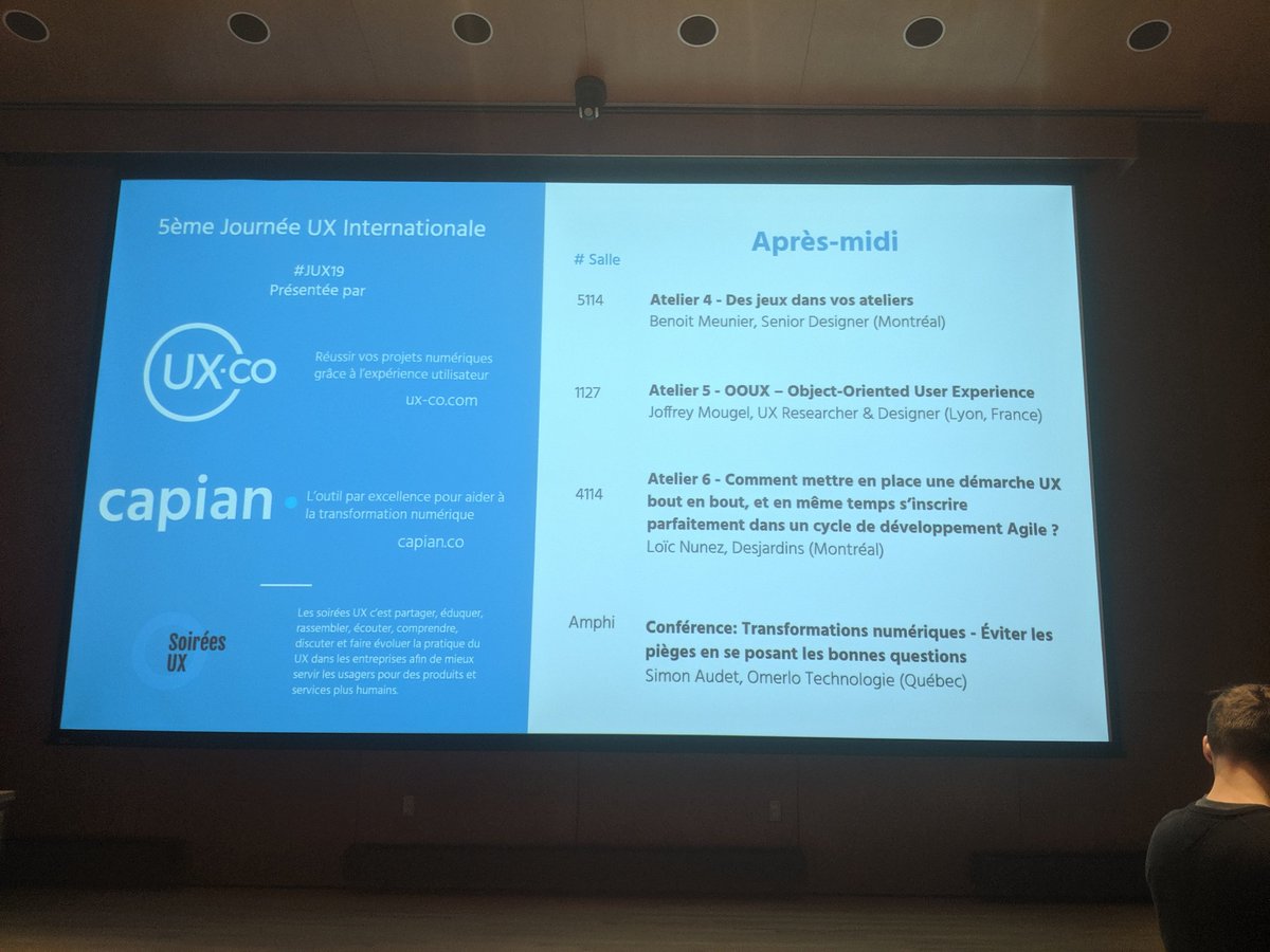 bourcl's tweet photo. Wazo is present to the 5th "UX internationale" event in Québec. #ux #applications #Telecom #Wazo https://t.co/QtEvdUKJ9h