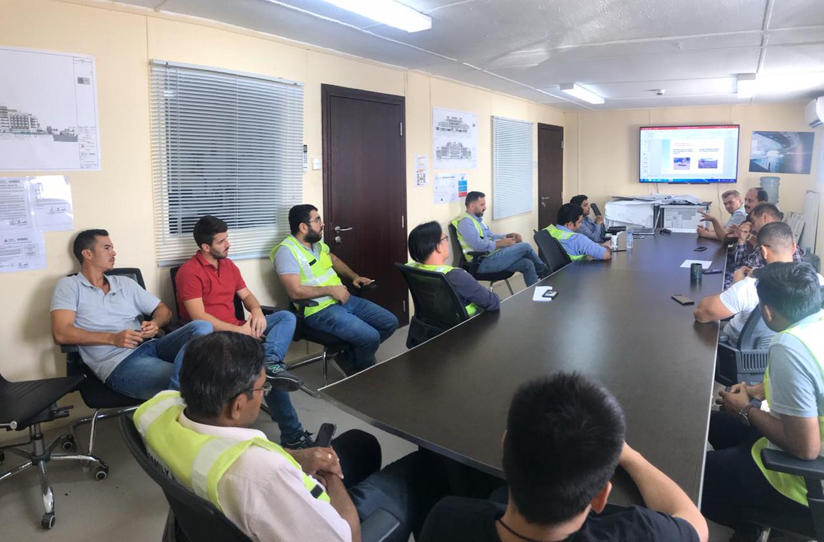 AnishKaliyadan's tweet photo. As part of our Spillage Campaign Day 01 ,Campaign kicked off @ YSIDR ,number of sessions conducted to clear the commitment towards protecting the Environment. Training for senior managers and Engineers &amp; Posters around the site . @WSP_ME @LinoYohannan1 @bastine_paul @Dawood2903 https://t.co/ABlW8titL0